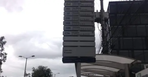 PARADERO SITP BARRIO RINCON DEL CHICO  277A01